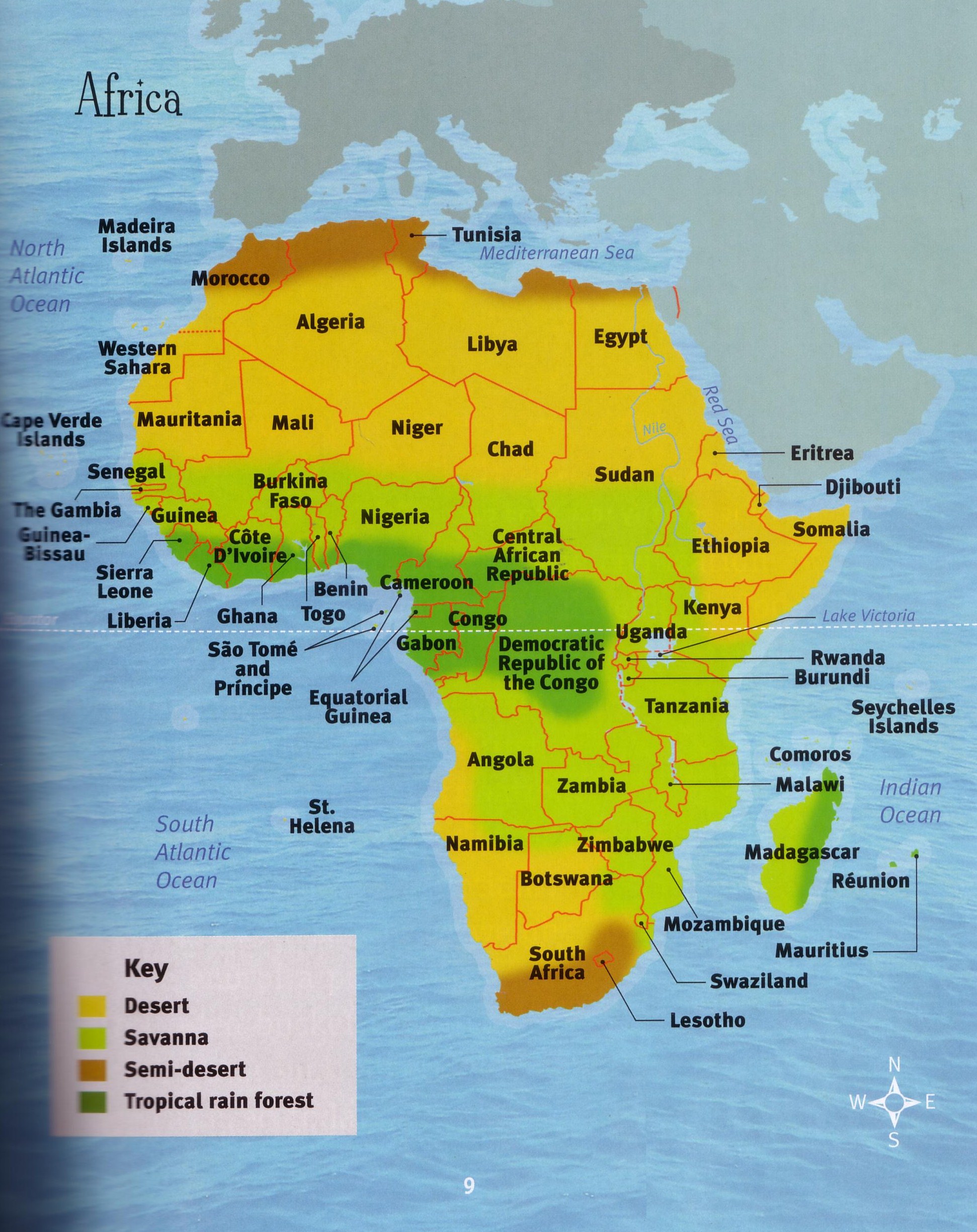 Continents - Africa  E&O Montessori
