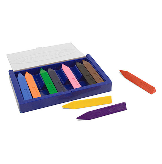 BICBKPCTP10AST : BIC® Kids Coloring Triangle Crayons, 10 Assorted