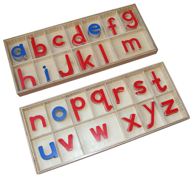 Movable Alphabet Montessori Wooden Letters