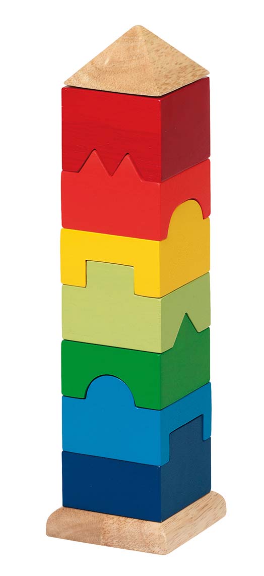 Stacking Tower 9 pieces E&O Montessori