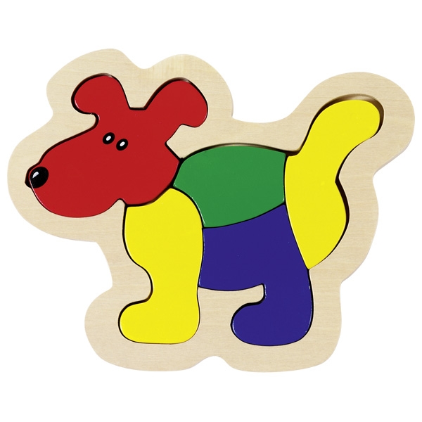 Dog, Wooden Puzzle E&O Montessori