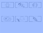 Blue Picture Sheets