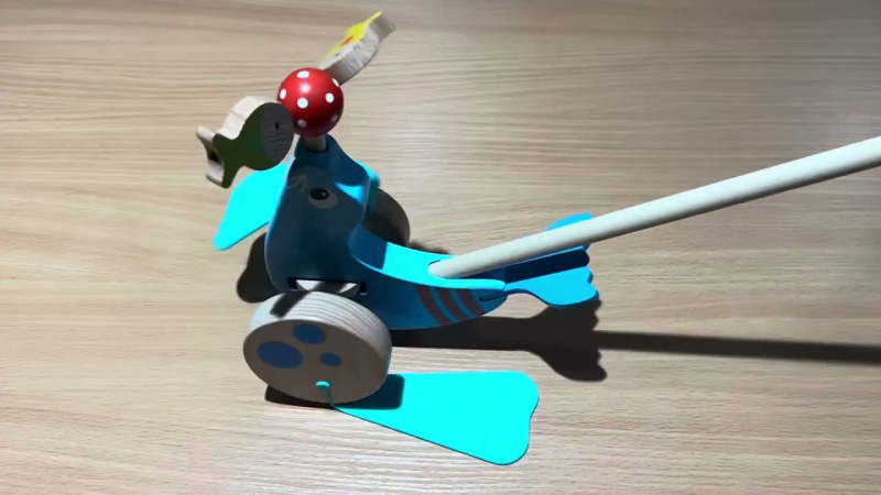 Embedded thumbnail for  Push-Along Animal - Seal 