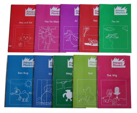 Primary Phonics - Storybook Set 1 (includes 10 books) | E&O Montessori