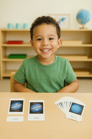 How Montessori 3-Part Cards Bridge the Gap Between the Concrete and the Abstract