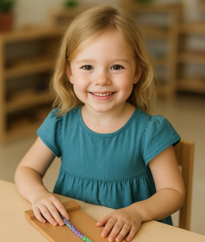 From Montessori Braiding Board to Friendship Bracelets