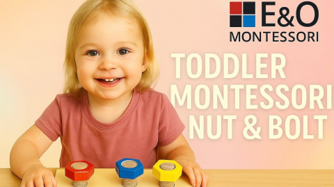 Embedded thumbnail for Toddler Nut &amp; Bolt Activity Board 