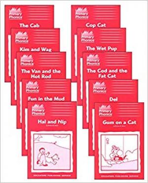 More Primary Phonics - Storybook Set 1A (includes 10 books) E&O Montessori Materials