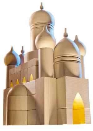 6.35 Russian Cathedral Builder Set E & O Montessori Materials