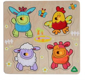 7.50.1 Touch and Feel Blossom Farm Puzzle E & O Montessori Materials