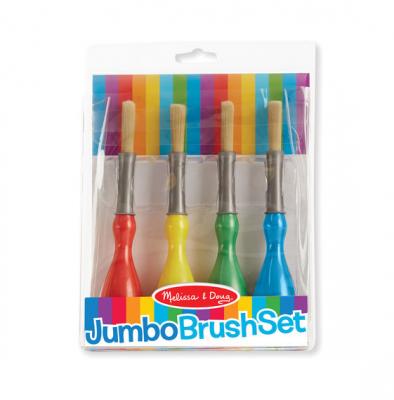 Jumbo Paint Brushes (Set of 4)