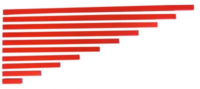 Montessori Materials-Red Rods