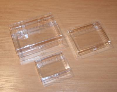 Montessori Material. Small Clear Plastic Box