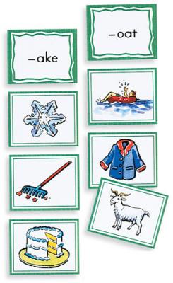 Sound Sorting Picture Cards – Rhymes
