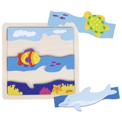 In the Sea, Wooden Puzzle
