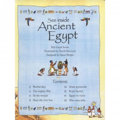 See Inside Ancient Egypt (Usborne Flap Book)