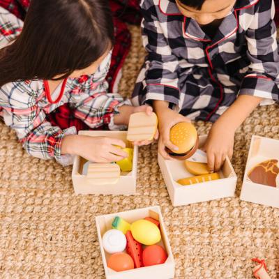 Food Groups Wooden Set