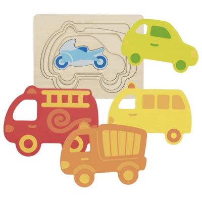 Vehicles Wooden Layer Puzzle