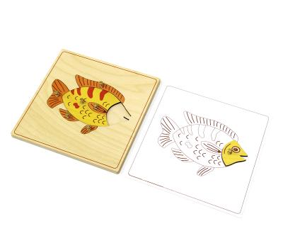 Complete Set of 8 Animal Puzzles with Cabinet