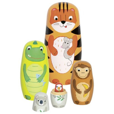 Wild Nesting Animals - Tiger Tavi and his Friends
