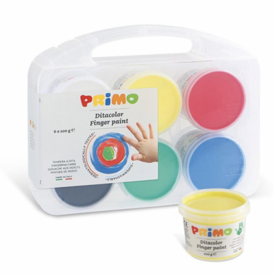 Finger paints in Carry Case