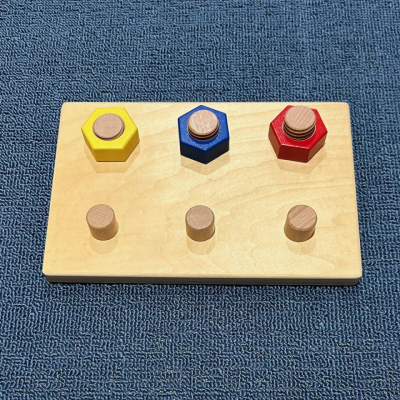 Toddler Nut & Bolt Activity Board 