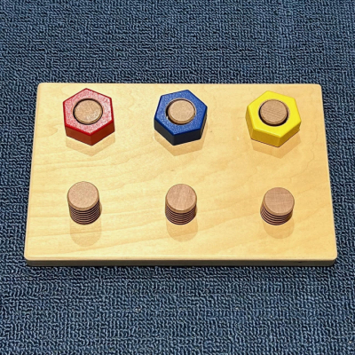 Toddler Nut & Bolt Activity Board 
