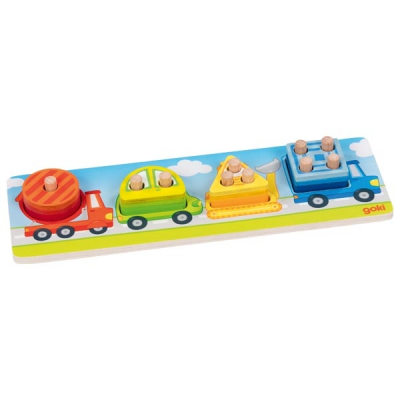 Shape Sorting Game - Vehicles 