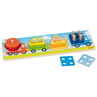 Shape Sorting Game - Vehicles 