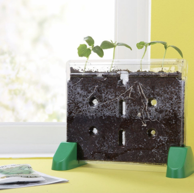 Sprout & Grow Window Farm with Wonder Soil
