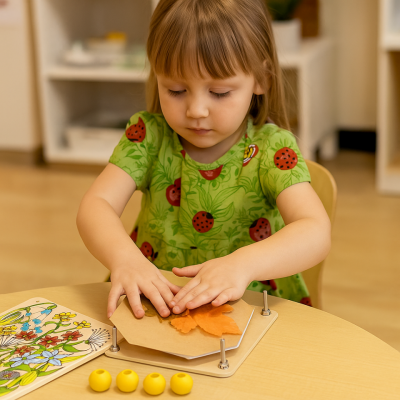 Wooden Botanical Flower Press Wooden Botanical Leaf & Flower Press