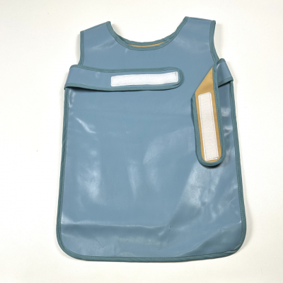Easy Fasten Water-Resistant Apron (Ages 3-6) - Blue