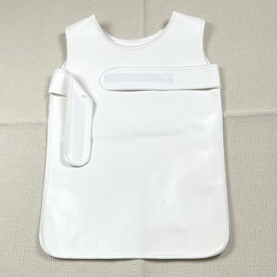 Easy Fasten Water-Resistant Apron (Ages 3-6) - White