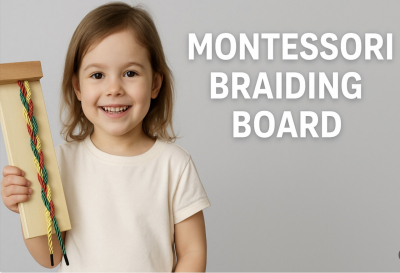 Braiding Board – Montessori Practical Life Material