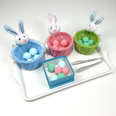 Bunny Color Sorting & Transfer Activity