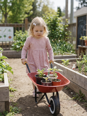 Kid Wheelbarrow for Small Hands