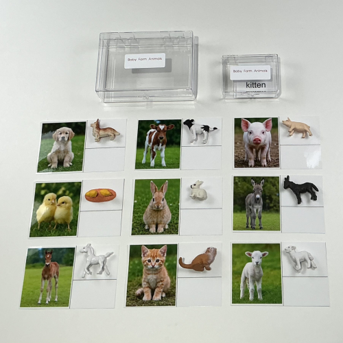 Montessori Baby Farm Animals