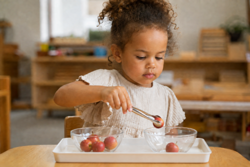 Montessori STAINLESS STEEL TONGS – SMALL