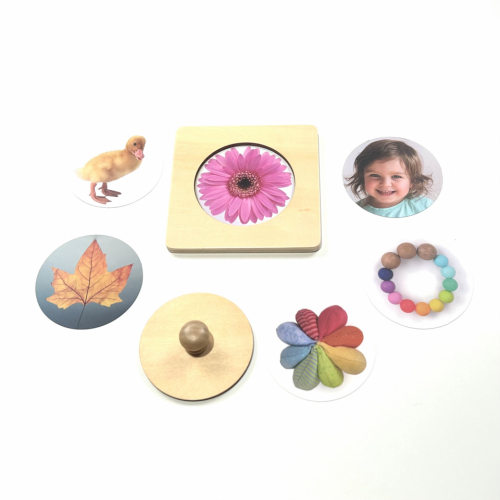 Single Shape Puzzle with Pictures – Circle