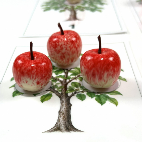 Apple Tree Counting Set montessori