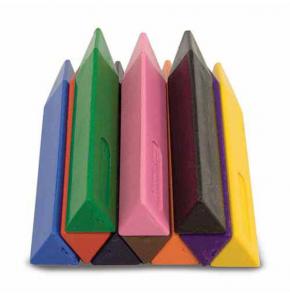 Jumbo Triangular Crayons (Set of 10)