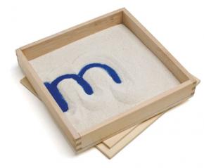 Letter Formation Sand Tray with Lid