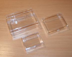 Montessori Material. Small Clear Plastic Box 