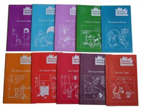 Primary Phonics Complete Storybook Set of 60 Books | E&O Montessori