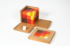 Algebraic Trinomial Cube   		