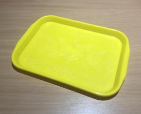 Large Plastic Tray – Yellow 