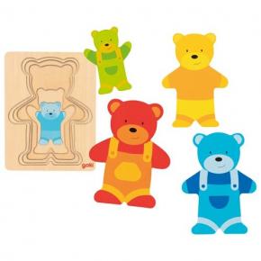 Bear Wooden Layer Puzzle