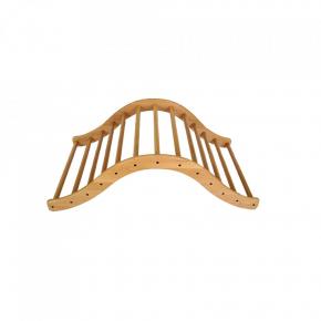 Gross Motor - Curved Wooden Bridge