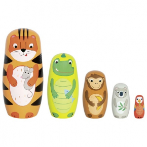 Wild Nesting Animals - Tiger Tavi and his Friends