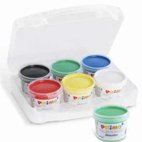 Finger paints in Carry Case